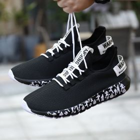 New Women Fashion Running Sneakers Platform Solid Color Flats Ladies Shoes Casual Breathable Wedge Heel Women Walking Sneaker (Shoe Size: 42, Color: G183-Black white)