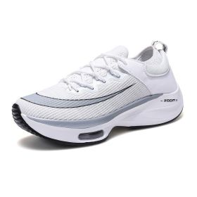 Sports Shoes for Men Women Marathon Running Shoes Breathable Outdoor Couple Platforms Jogging Shoes Cross Training Sneakers Male (Color: white 2035, size: 40)