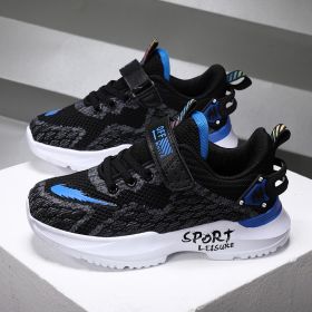 Kids Sport Shoes for Boys Running Sneakers Casual Breathable Children's Fashion Shoes 2022 Autumn Platform Light Shoes (Color: White, size: 29)