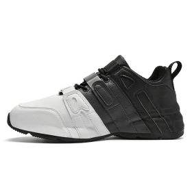 New Shoes Men Sneakers Hombre Male Shoes Tenis Luxury Shoes Trainer Race Breathable Shoes Fashion Loafers Running Shoes for Men (Color: BLACK WHITE, size: 40)