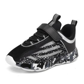 2022 Kids Running Sneakers Girl Children's Shoes Girls Sneakers Children Footwear Shoes For Girls Children's Sports Shoes Boys (Color: Black, size: 33)