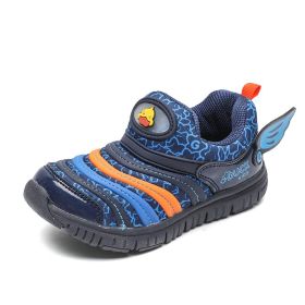 2022 Brand Kids Sheos For Girls Sneakers Fashion Boys Casual Children Shoes Girl Sport Running Child Shoes Chaussure Enfant (Color: Blue, size: 29)