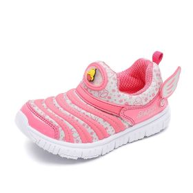 2022 Brand Kids Sheos For Girls Sneakers Fashion Boys Casual Children Shoes Girl Sport Running Child Shoes Chaussure Enfant (Color: Pink, size: 27)