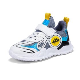 2022 Running Kids Sneakers Children's Tennis Shoes Girls Sneakers Children Footwear Shoes For Girls Children's Sports Shoes (Color: White, size: 31)