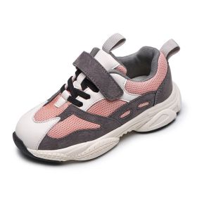Children Sport Shoes Boys Breathable Sneakers Casual Outdoor Tenis Infantil Non-Slip Kids Running Shoes Girls Chaussure Enfant (Color: pink shoes kids, size: 6)
