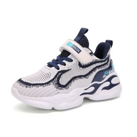 Sports Running Shoes Kids Girls Sneakers Teenager Trainers Breathable Casual Outdoor Tennis Shoes Girl Black Pink Big Size 37-38 (Color: White kids shoes, size: 5.5)