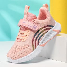 Kids Fashion Sneakers for Boys Girls Mesh Tennis Shoes Breathable Sports Running Shoes Lightweight Children Casual Walking Shoes (Color: TNM430868-2, size: 36)